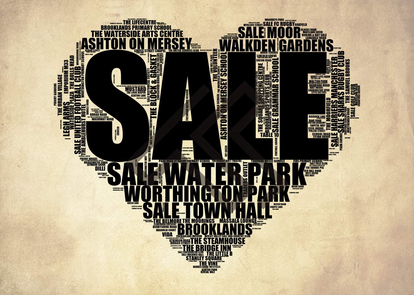 Sale - Premium Typographic Word Cloud Prints, Posters & Gifts