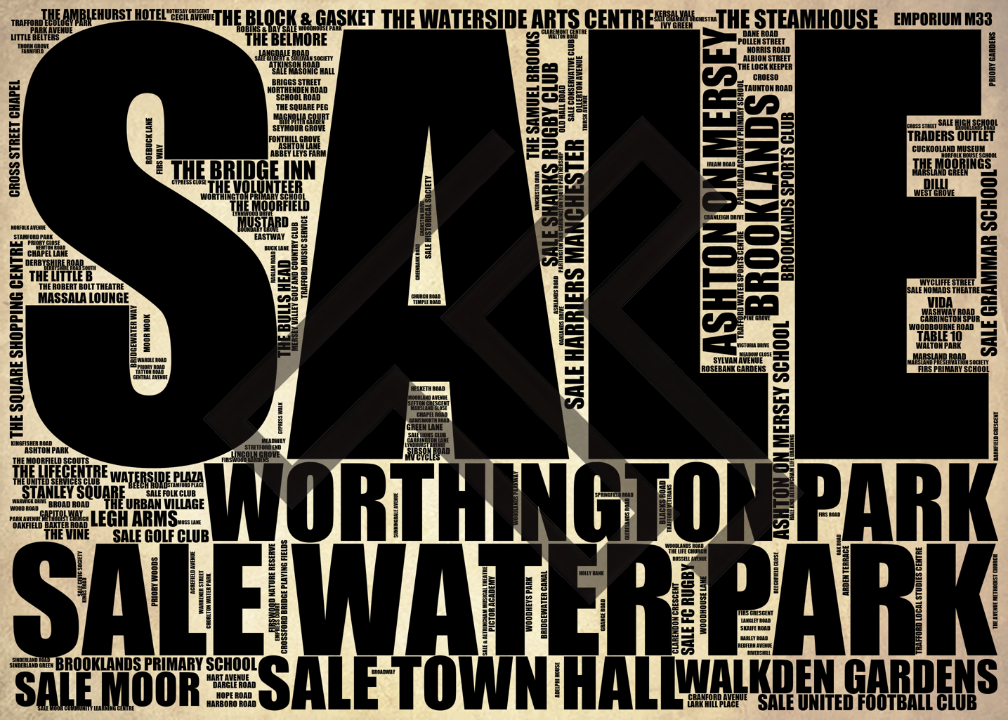 Sale - Premium Typographic Word Cloud Prints, Posters & Gifts