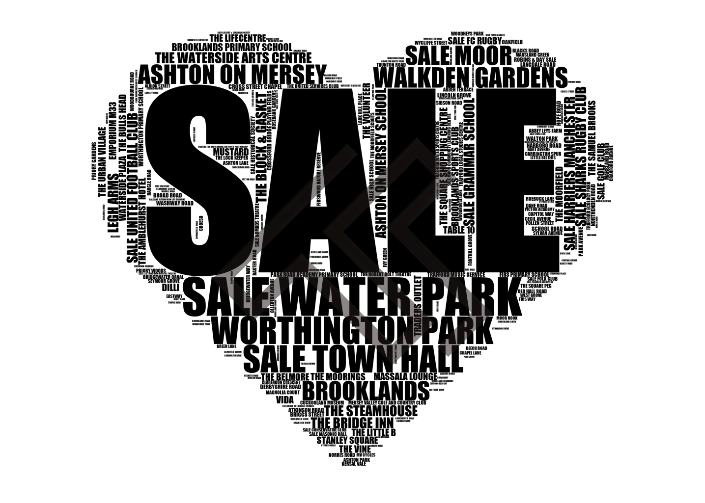 Sale - Premium Typographic Word Cloud Prints, Posters & Gifts