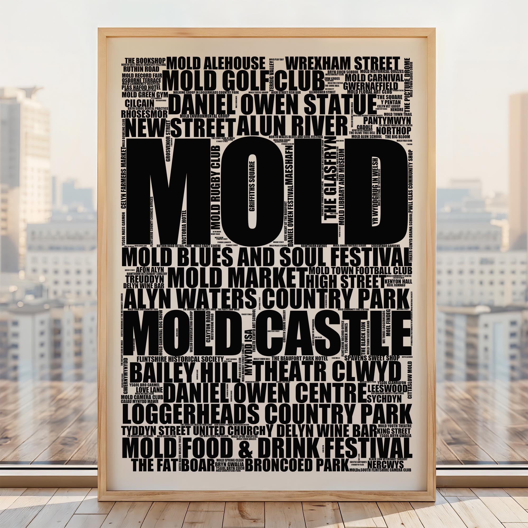 Mold - Premium Typographic Word Cloud Prints, Posters & Gifts