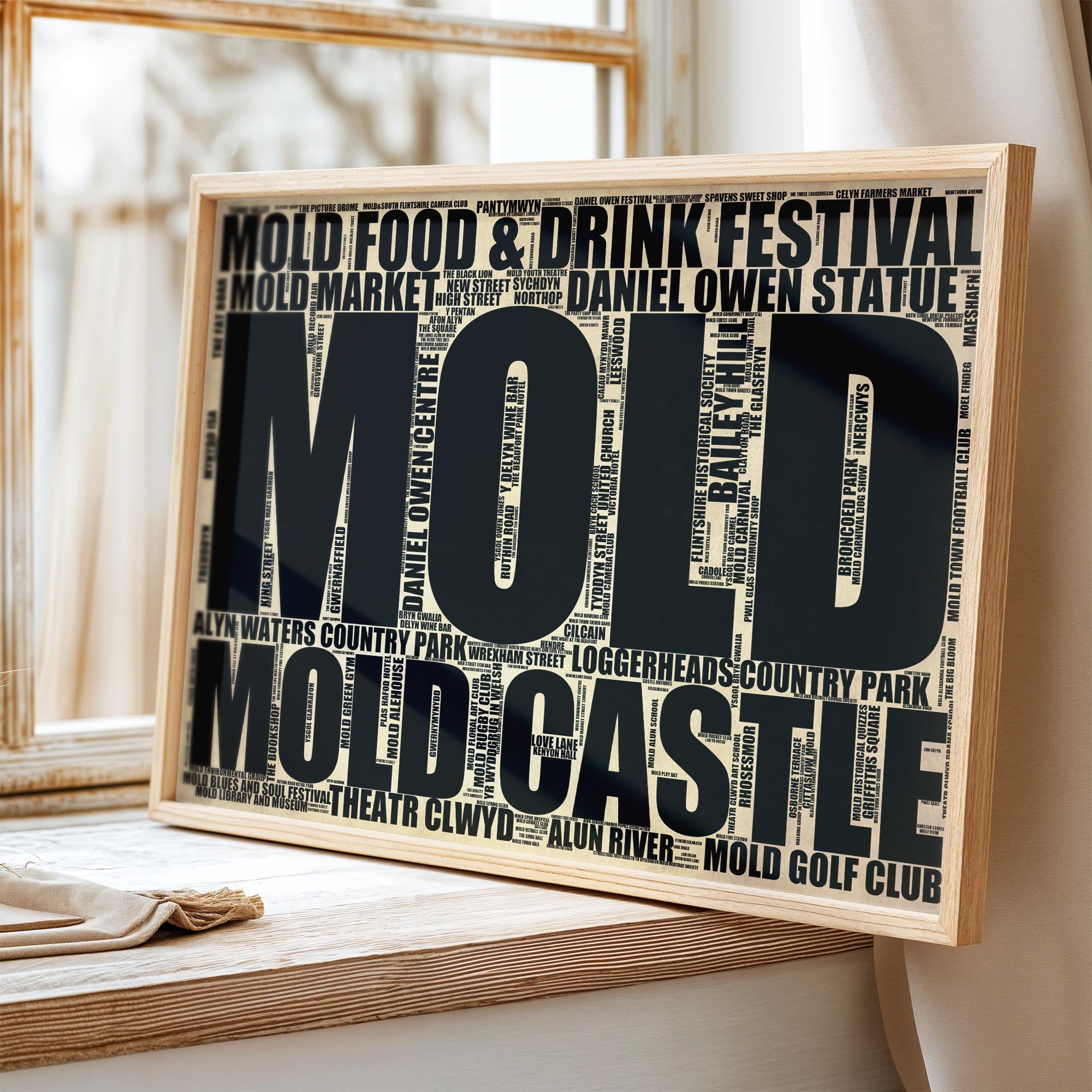 Mold - Premium Typographic Word Cloud Prints, Posters & Gifts