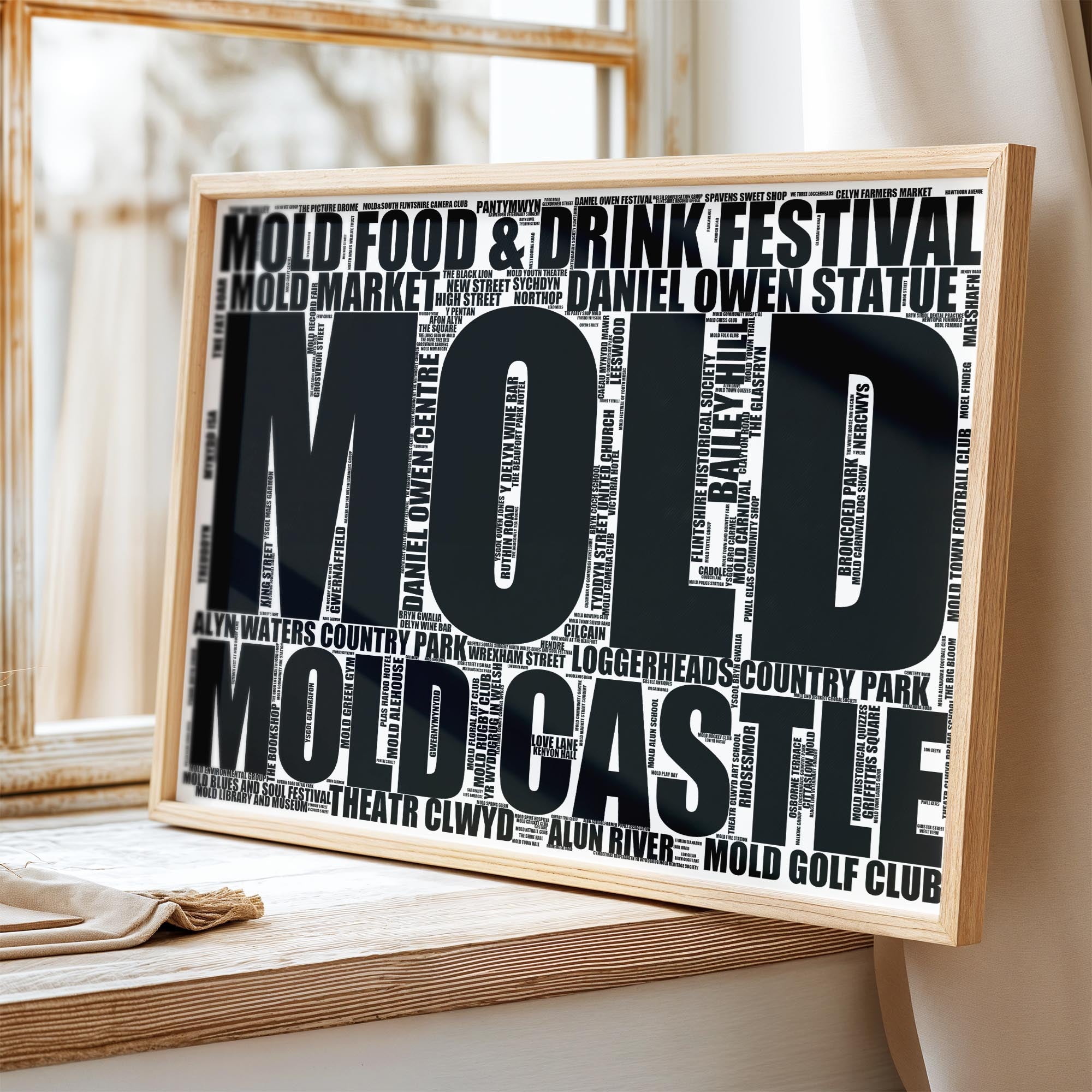 Mold - Premium Typographic Word Cloud Prints, Posters & Gifts